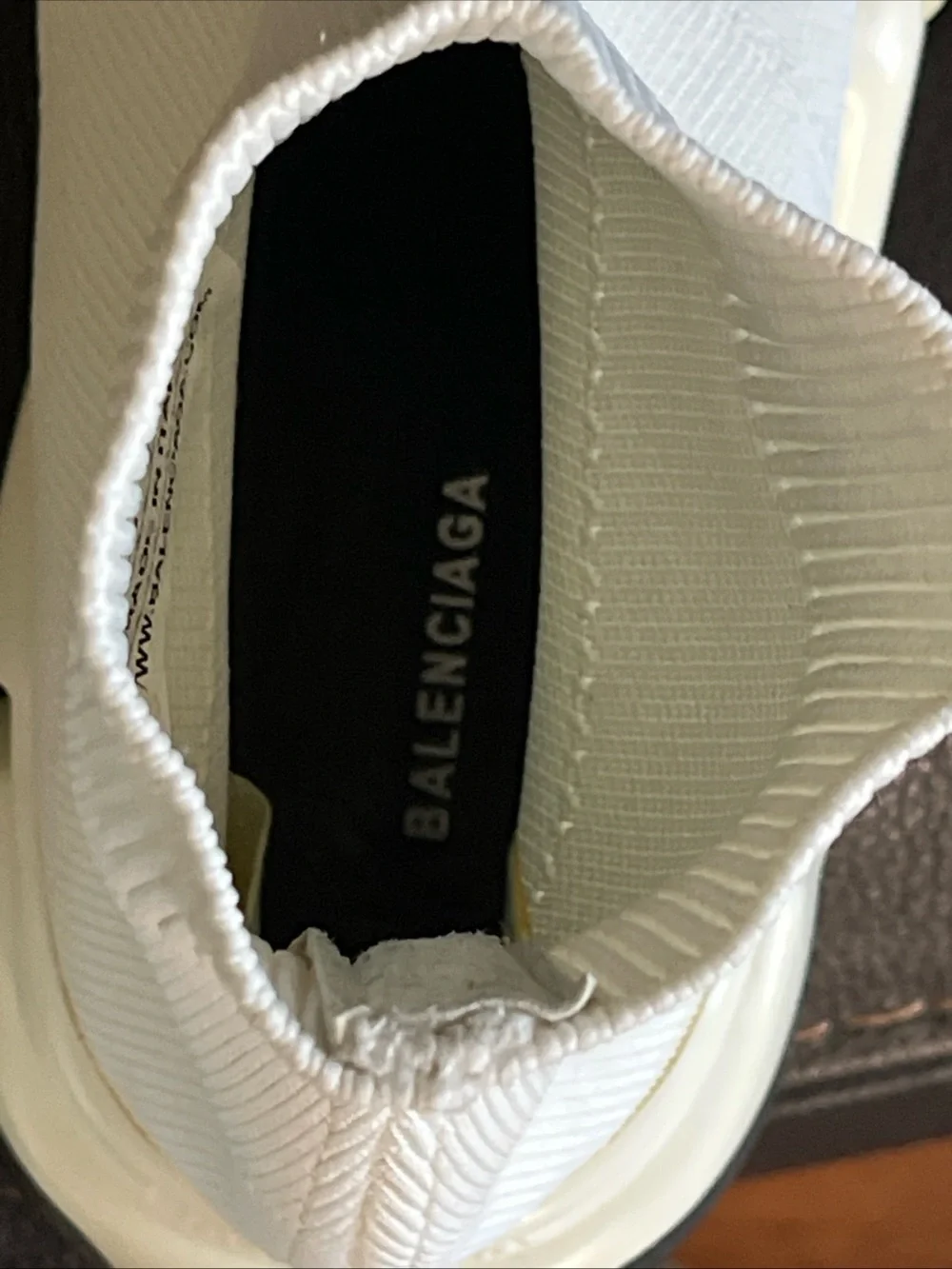 Balenciaga Speed Trainer Sneakers White US 6.5 EUR 37 UK 4